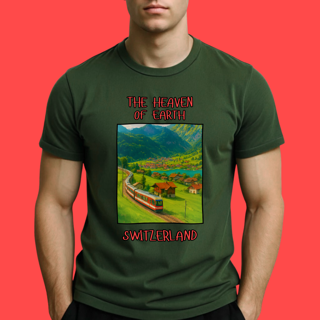 Switzerland - Heaven of Earth Unisex T-shirt