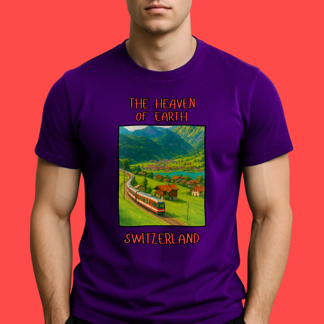 Switzerland - Heaven of Earth Unisex T-shirt