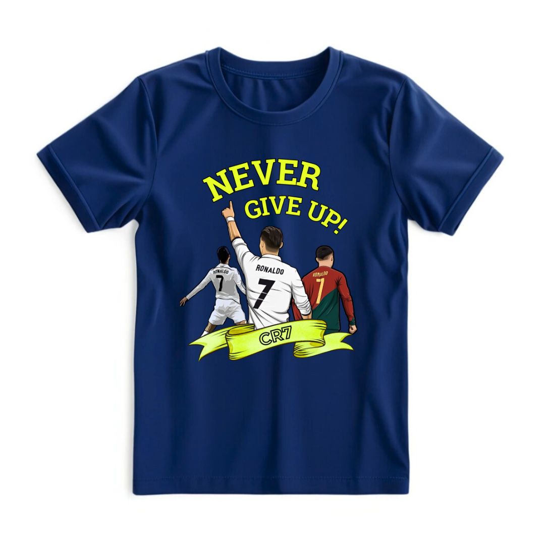 Ronaldo 'Never Give Up' Unisex T-shirt